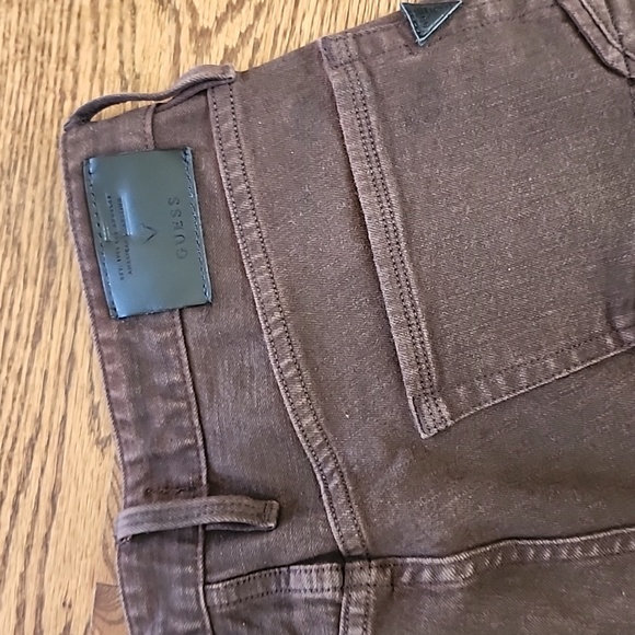 Guess Men's Brown Jeans 31x30 - Picture 4 of 4